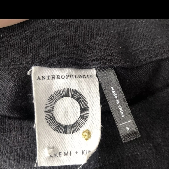 Anthropologie Akemi +Kim Maybelle tied sleeve top - Picture 6 of 7